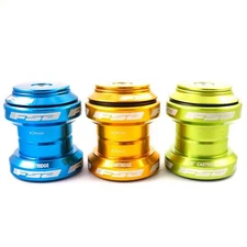 FSA Orbit MX Threadless Bike Headset 1-1/8" 34mm w/ Top Cap Gold Green Blue