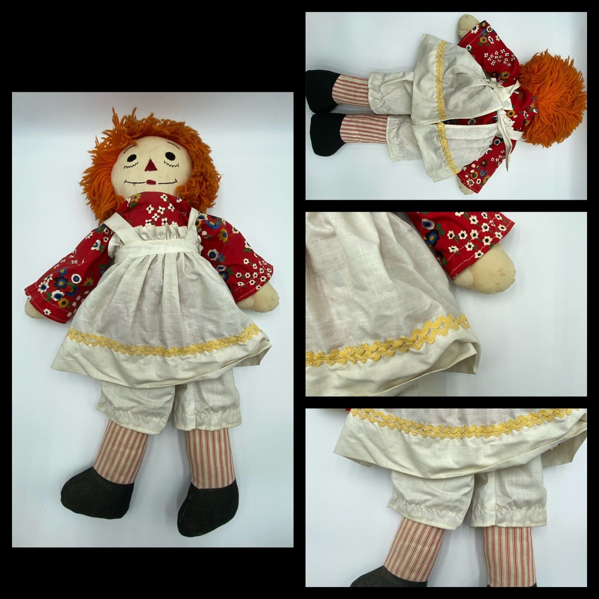 Raggedy Ann and Andy Orange Hair Vintage | eBay