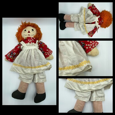 Raggedy Ann and Andy Orange Hair Vintage | eBay
