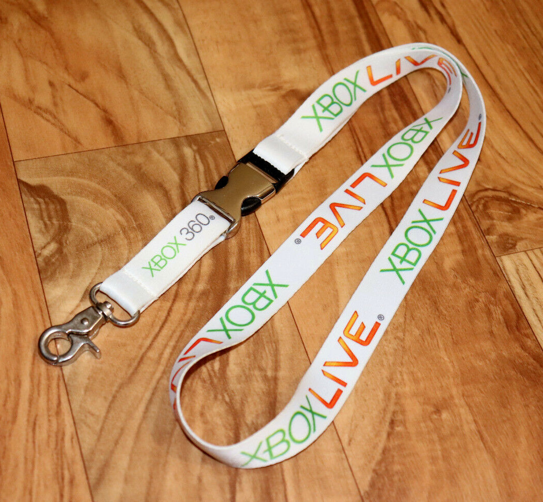 Xbox Live Xbox 360 very rare promo Lanyard / Key Holder