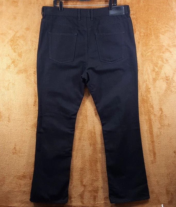 Jeans BLK DNM para hombre talla 38x32 negro lavado 77 Bootcut Denim $270 Foto 3 de 4