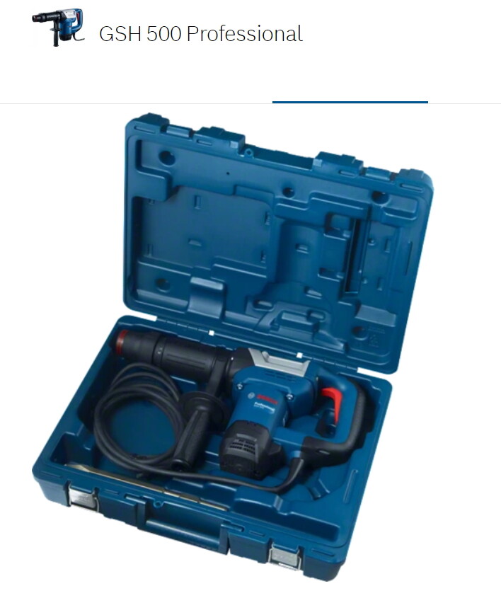 Bosch GSH 500 Demolition Hammer 1100W 