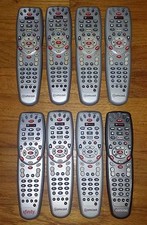 Lot of 8 USED COMCAST/XFINITY Motorola DVR 3-Device Universal Remote