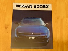 1989 Nissan 200 SX Intro Brochure