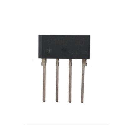 2PCS-10PCS S1VB60 ZIP-4 Single row bridge rectifier 1A/600V