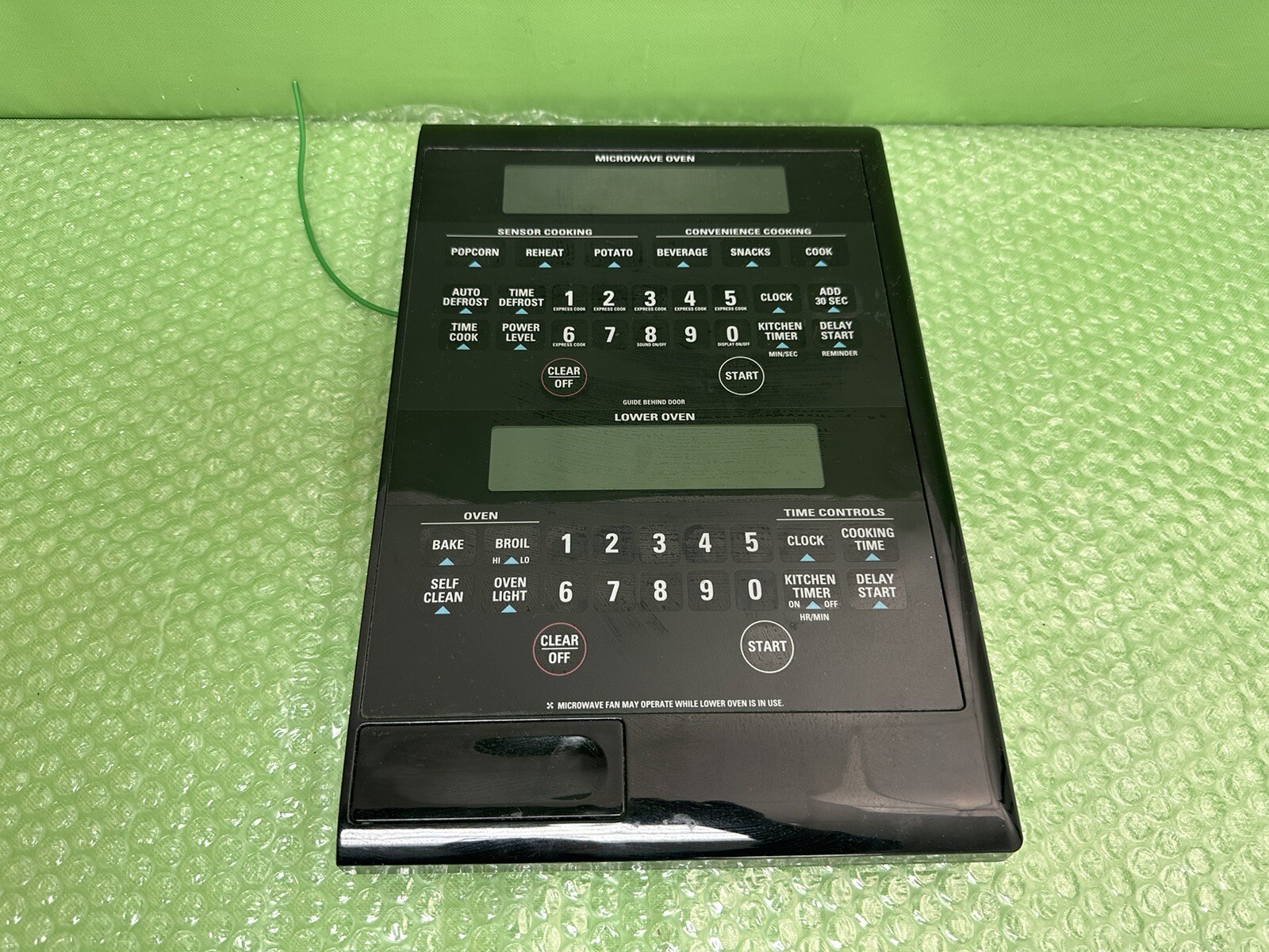 WB36T10731 GE Microwave Control Panel Only, No Board eBay