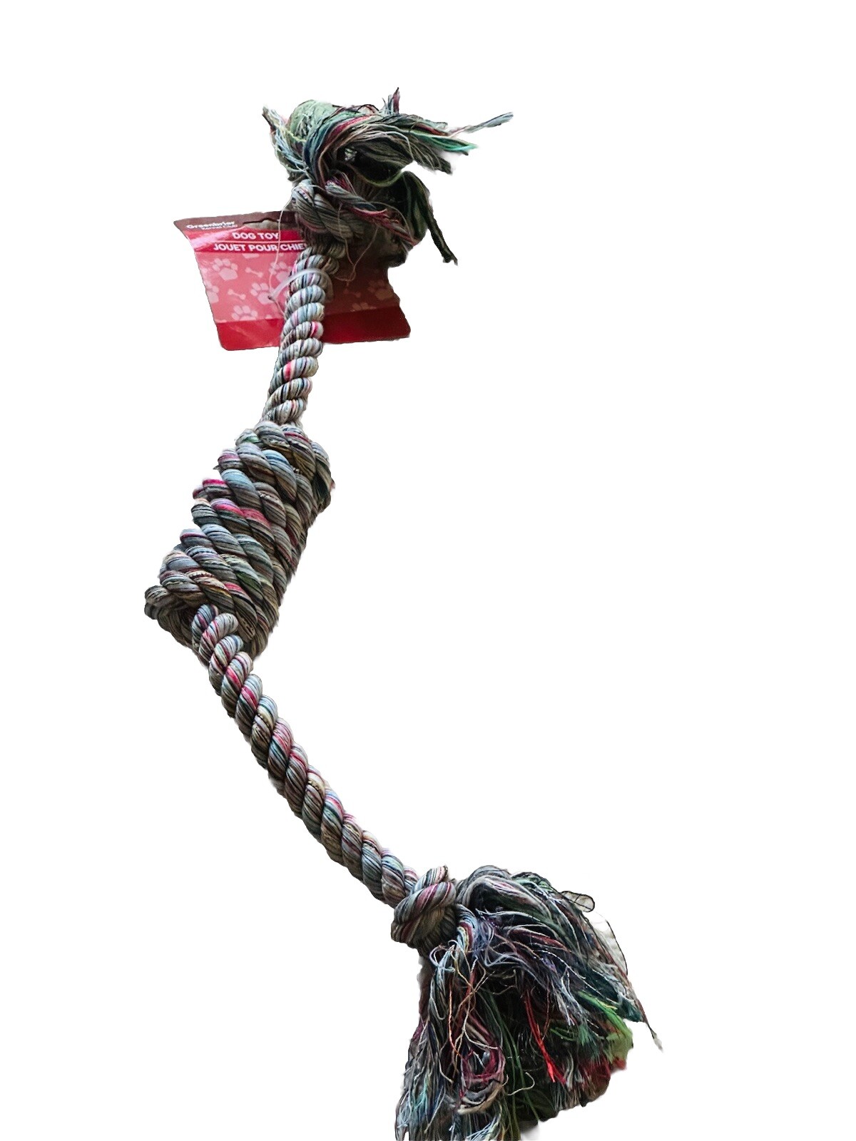 Juguete de cuerda para perro Greenbriar Kennel Club multicolor interactivo resistente