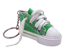 MINI CANVAS HI-TOP SNEAKER SHOE KEYRING Keychain