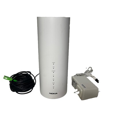 Nokia New XS-2426X-A XGS PON ONT with Wi-Fi 6 802.11ax Access Point, US plug
