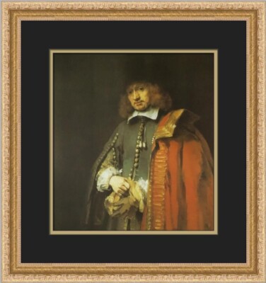 Rembrandt Jan Six Custom Framed Print