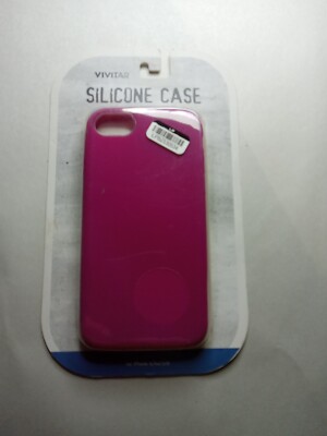 Vivitar Silicone Case for Apple iPhone 6+, 6S+, 7+, 8+ - Solid Pink
