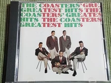 COASTERS GREATEST HITS 12 TRACK CD w/YAKETY YAK & CHARLIE BROWN FREE SHIPPING