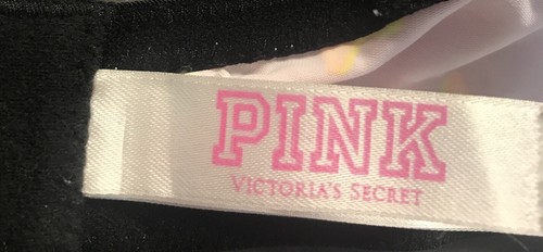 LN VICTORIA'S SECRET "PINK" FLORAL LIGHTLY LINED WEAR EVERYWHERE BRA 32 DD - Picture 5 of 7