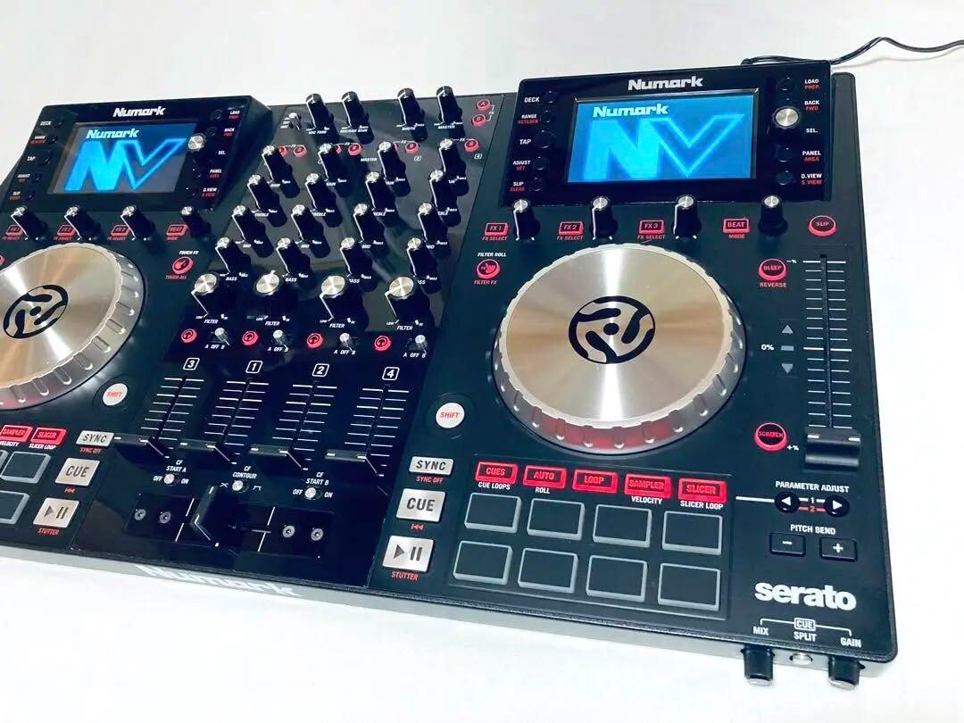 Numark NV 4 Deck Dual Display DJ Controller Black Very Good | eBay