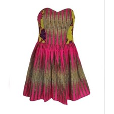 Urban Outfitters Boxing Kitten Strapless Mini Dress | Sweetheart Neckline Size 2