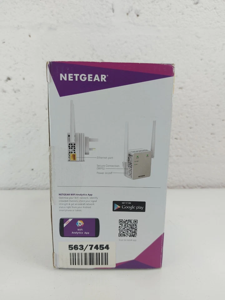 NETGEAR EX6120 AC1200 WiFi Range Extender Dual Band - Image 2 of 4