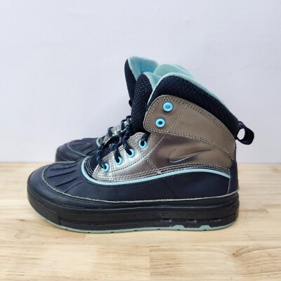 Nike ACG Boots Youth Size 4Y Blue Silver Winter Snow | eBay