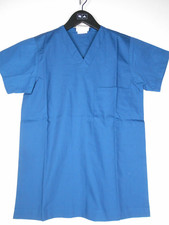 Allheart Unisex Scrubs Basics SET- CARRIBEAN BLUE- XXS