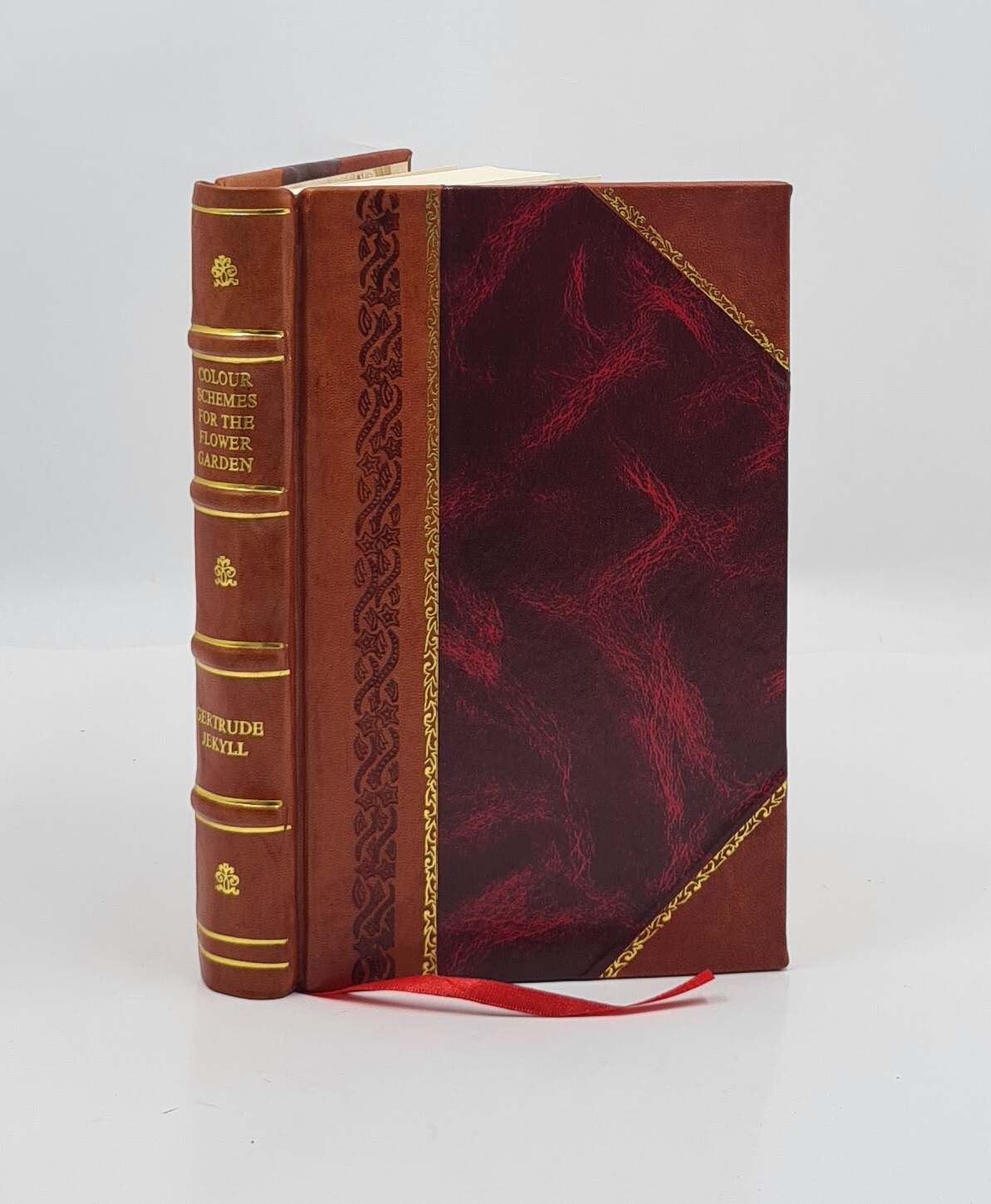 Colour schemes for the flower garden 1919 by Jekyll, Gertrude [Leather Bound]