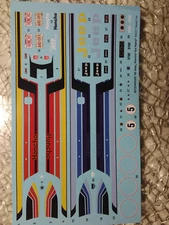 1980 Jeep Honcho j10 Pickup Ice Patrol Snowmobile 1/24 waterslide decal sheet