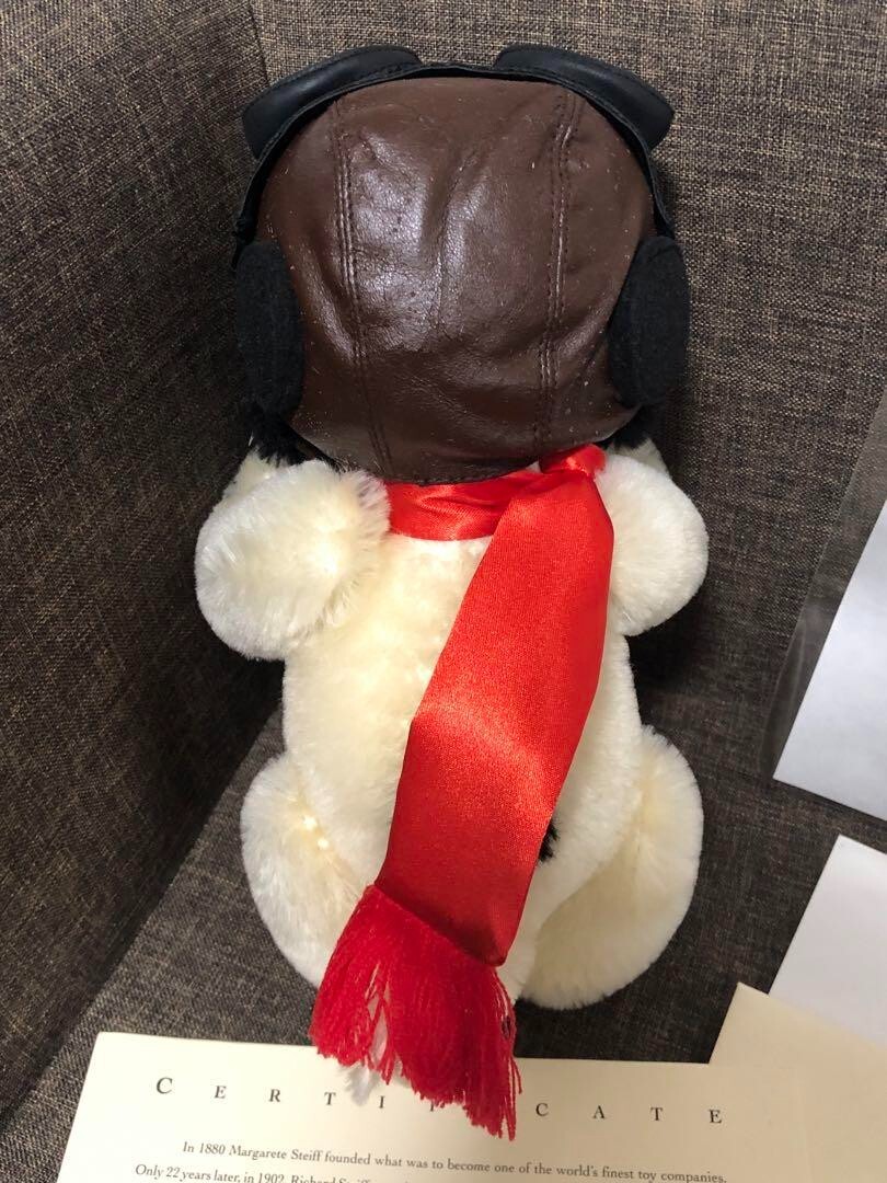 Steiff Snoopy Flying Ace plush doll With box PEANUTS