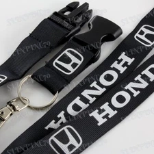 Lanyard Cell Phone Key Chain Strap Quick Release For Honda Accord Civic BLACK