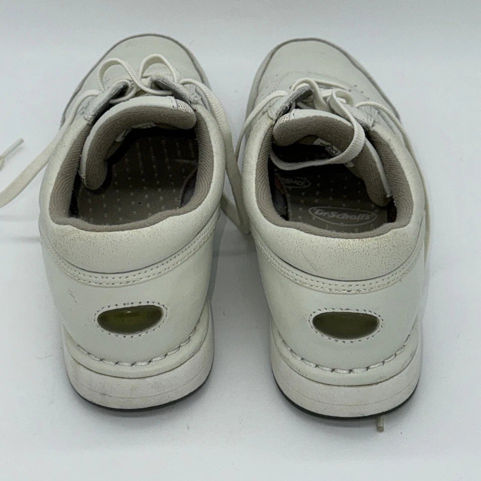 Rockport Womens ProWalker W7104 White Leather Lace Up Sneaker Shoes Size 8.5 M - Image 4 of 4