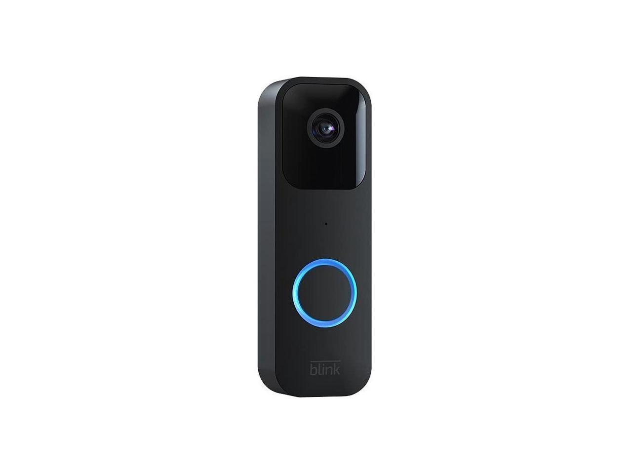 Blink Video Doorbell BDM00200U Black 1080p HD WiFi Smart Security Cam-image