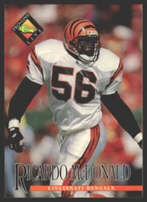 Ricardo McDonald #302 1994 Pro Line Live Cincinnati Bengals