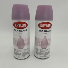 Sea Glass Krylon Spray Paint ROSE 9051- 12 Ounce Discontinued DIY Easter Pink