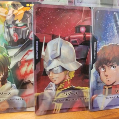 Gundam Card Game Resource EX Base EX Resource promo special set of