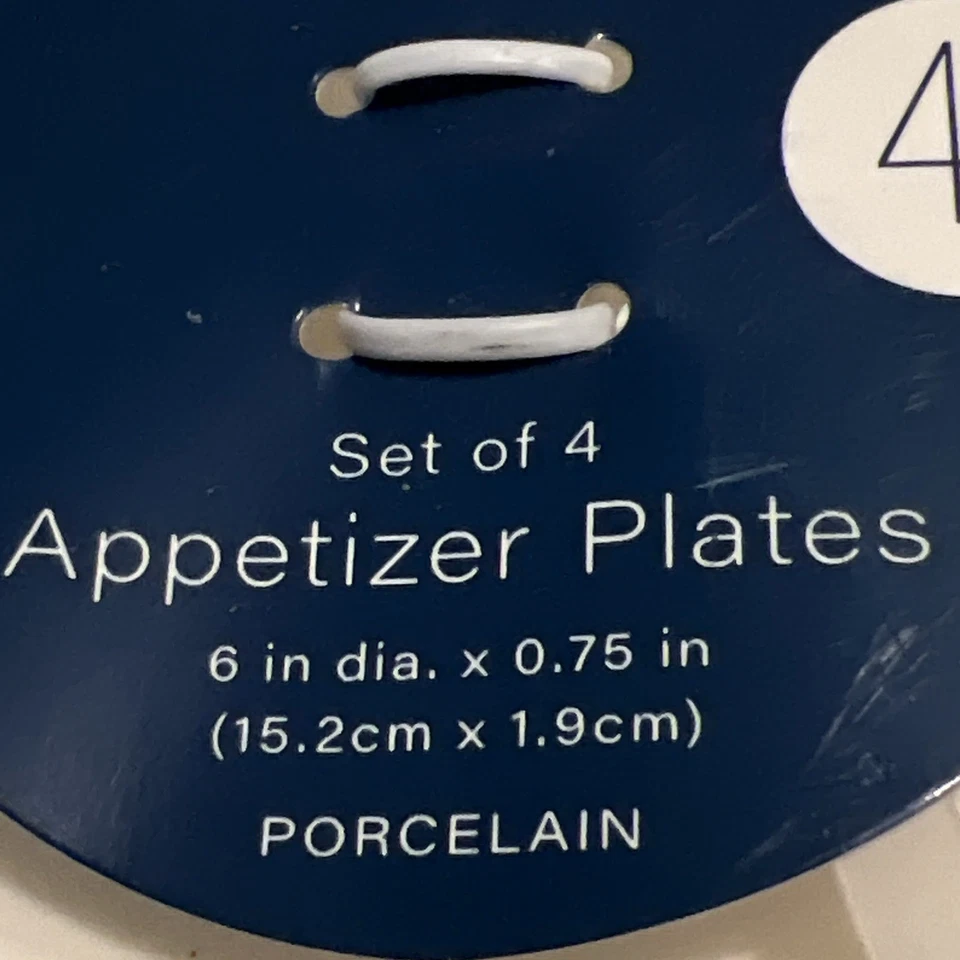 White cliffs classic serveware for appetizer plates porcelain - Image 4 of 4