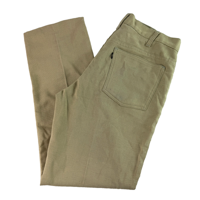 60s BIG E Levi’s vintage STA-PREST Vintage 60s Levis Sta Prest Pleated Pants Straight Khaki Big E