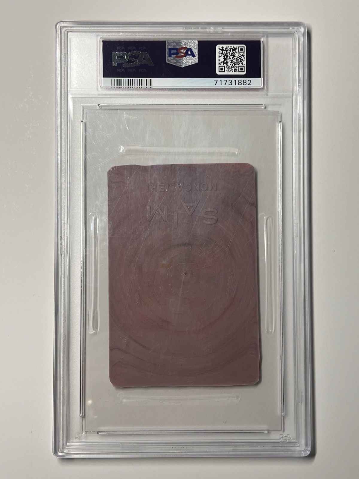 1962-63 SAIM Album Per Figurine Pele in Plastica E Cartone PSA 1 view 3