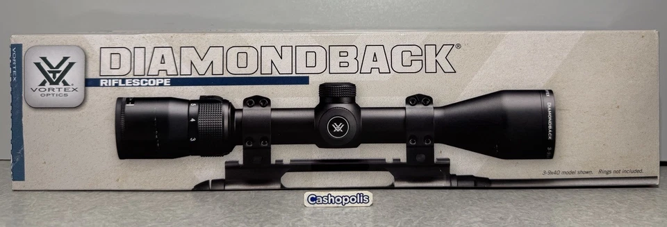 Vortex Diamondback 4-12x40 Dead-Hold BDC MOA 40mm Rifle Scope - DBK-04-BDC - CIB - Image 2 of 4