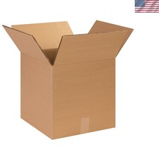 15-Pack Double Wall Shipping Boxes 14" x 14" x 14" - Heavy-Duty Protection