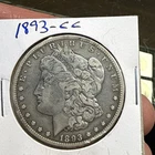 1893-CC Carson City Morgan Silver Dollar $1