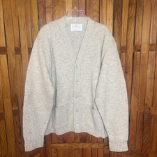 Jantzen Cardigan Vintage 50s/60’s Pockets Button Mens sz L Made in USA #383