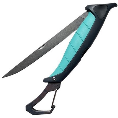 Toadfish Stowaway Folding Fillet Knife w/Built-In Carabiner 7''