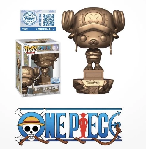 Funko POP PLUS! One Piece #2018 Tony Tony Chopper Bronze New! Sealed W/Protector