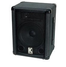 2 Kustom KSC10 PA Monitor Sound System Speakers