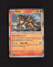 Entei 030/197 Obsidian Flames Rare Holo Pokemon Card NM