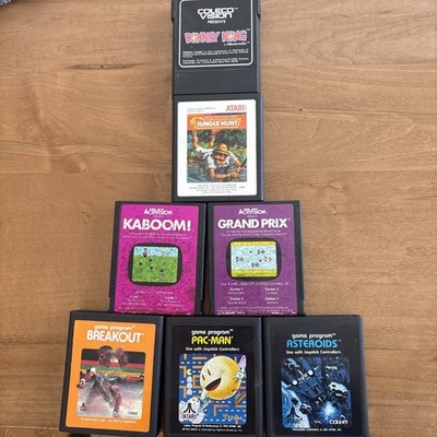 Vintage Video Game Bundle, Atari, Coleco vision, Activision