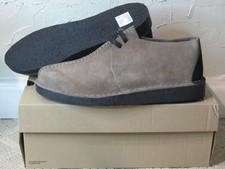 Clarks Desert Trek Dark Grey Suede BlackMen's Size 10 NEW 26173652