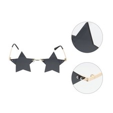 Star Accessories Hair Shaped Sunglasses for Adults Funky Fashion Eyeglasses