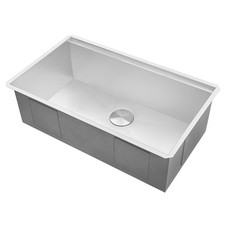 Ruvati 32-inch Undermount 16 Gauge Kitchen Sink Single Bowl - RVH8300 120011