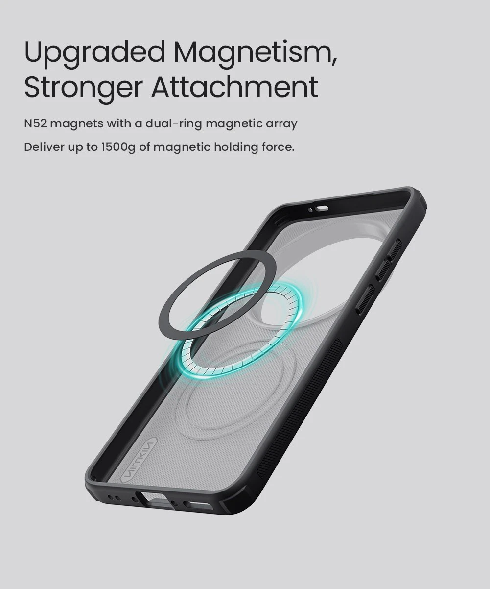 Nillkin Magnetic Super Frosted Shockproof Back Phone Case For vivo X300 Ultra - Picture 14 of 27