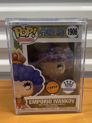 Funko Pop One Piece Emporio Ivankov Chase Funko Exclusive 1906 In Hard Stack