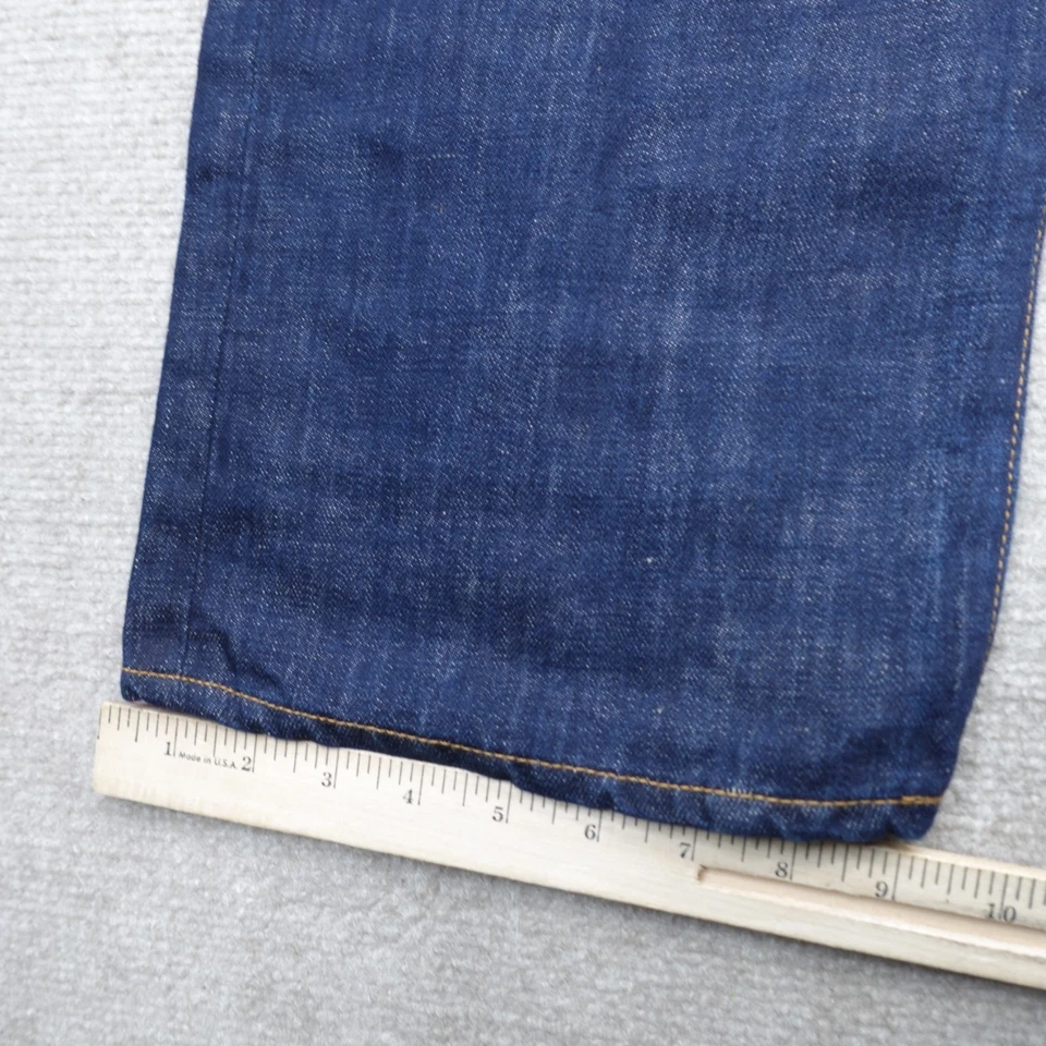 Vince Mens Jeans 38 x 32 Blue Straight Brando 5-Pocket NEW - Image 4 of 4