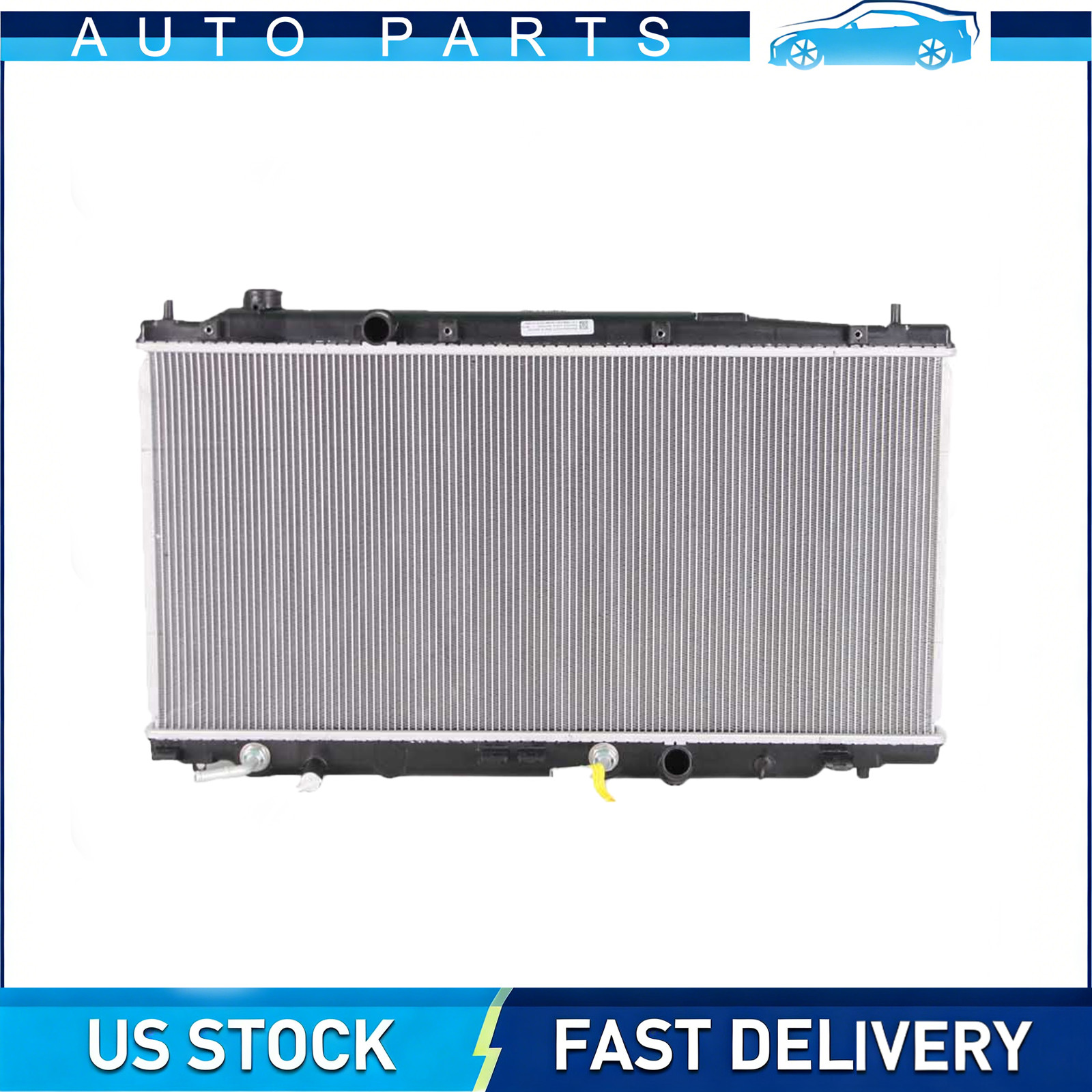 13068 Aluminium Radiator Fit for Honda For 2009 2010 2011 2012 2013 1.5L L4
